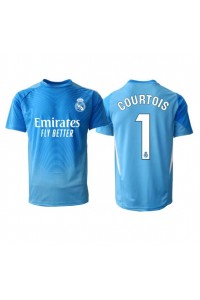 Real Madrid Thibaut Courtois #1 Maalivahti Jalkapallovaatteet Kotipaita 2025-26 Lyhythihainen